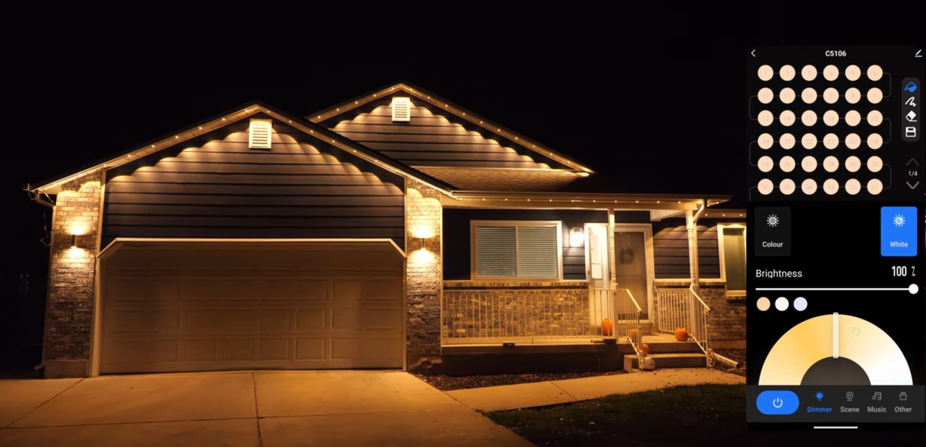 Permanent LED Lighting
